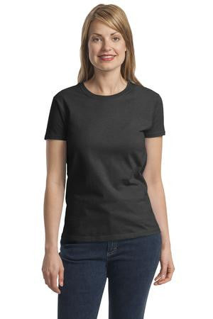 Gildan - Ladies Ultra Cotton 100% Cotton T-Shirt. 2000L Dark Heather