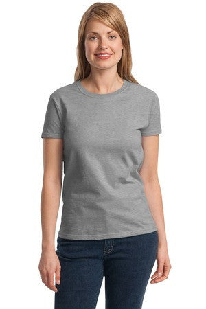 Gildan - Ladies Ultra Cotton 100% Cotton T-Shirt. 2000L Sport Grey