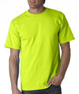 2000T Gildan Ultra Cotton&reg; Adult Tall T-Shirt Safety Green