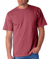 2000 Gildan Ultra Cotton&reg; Adult T-Shirt Heather Cardinal (50/50)