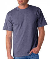 2000 Gildan Ultra Cotton&reg; Adult T-Shirt Heather Indigo (50/50)