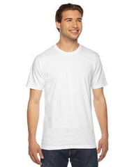 American Apparel Unisex Fine Jersey Short 2001 WHITE