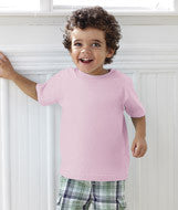 2001 Rabbit Skins Organic Toddler Tee Pink