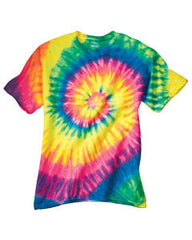 Dyenomite Rainbow Spiral T200MS Shirt 