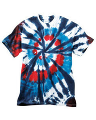 Dyenomite Rainbow Cut Spiral T200TD Shirt 