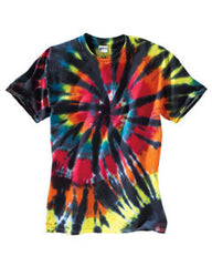 Dyenomite Rainbow Cut Spiral T200TD Shirt 