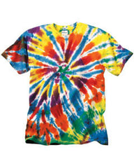 Dyenomite Rainbow Cut Spiral T200TD Shirt 