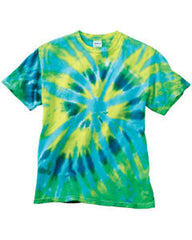 Dyenomite Rainbow Cut Spiral T200TD Shirt 