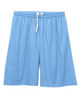 2107 Badger Youth 6" B-Dry Core Shorts Columbia Blue