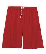 2107 Badger Youth 6" B-Dry Core Shorts Red