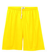 2107 Badger Youth 6" B-Dry Core Shorts Safety Yellow