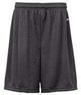 2107 Badger Youth 6" B-Dry Core Shorts Graphite