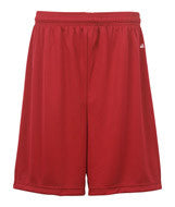 2119 Badger BadgerCore Pocketed Youth 7" Short Red