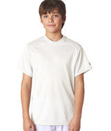 2120 Badger Youth B-Core Performance Tee White