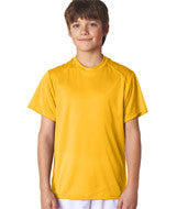 2120 Badger Youth B-Core Performance Tee Gold