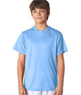 2120 Badger Youth B-Core Performance Tee Columbia Blue