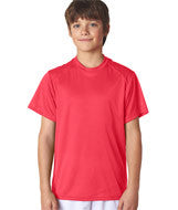 2120 Badger Youth B-Core Performance Tee Hot Coral