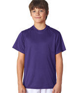 2120 Badger Youth B-Core Performance Tee Purple