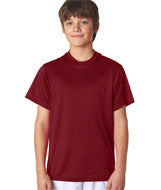 2120 Badger Youth B-Core Performance Tee Cardinal
