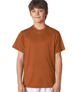 2120 Badger Youth B-Core Performance Tee Texas Orange