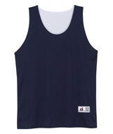 2129 Badger Youth Reverse Tank Navy/ White
