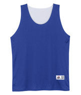 2129 Badger Youth Reverse Tank Royal/ White