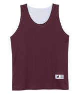 2129 Badger Youth Reverse Tank Maroon/ White
