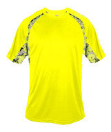 2140 Badger Youth Digital Hook Tee Safety Yellow/ Safety Ylw Dig