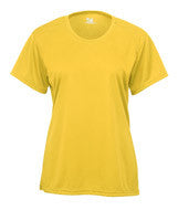 2160 Badger B-Core Girls Solid Color Short-Sleeved Performance Tee Gold