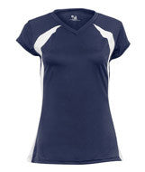 2161 Badger Badger Youth Zone Athletic Jersey Navy/ White