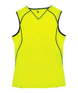 2172 Badger B-Core Girls "Curve" Performance Athletic Jersey Safety Yellow  / Black