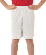 2207 Badger Youth Mesh/Tricot 6" Shorts White