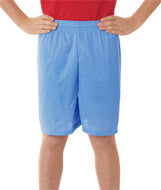 2207 Badger Youth Mesh/Tricot 6" Shorts Columbia Blue