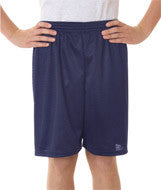 2207 Badger Youth Mesh/Tricot 6" Shorts Navy