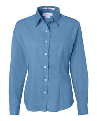 FeatherLite - Ladies' Long Sleeve Oxford Shirt - 5233 Light_blue