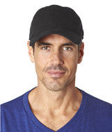 2221 Hall of Fame Medium-Weight 6-Panel Cap Black