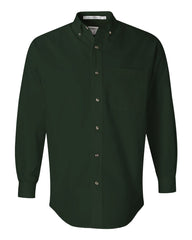 FeatherLite - Long Sleeve Stain Resistant Twill Shirt - 3281 Deep_forest
