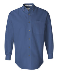 FeatherLite - Long Sleeve Twill Shirt Tall Sizes - 7281 Pacific_blue
