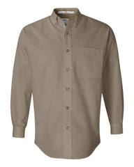 FeatherLite - Long Sleeve Twill Shirt Tall Sizes - 7281 Sandalwood/_stone