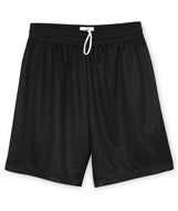 2237 Badger Youth 6"Mini-Mesh Shorts Black