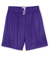 2237 Badger Youth 6"Mini-Mesh Shorts Purple