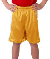 2241 Badger Youth Challenger 6" Shorts Gold/ White