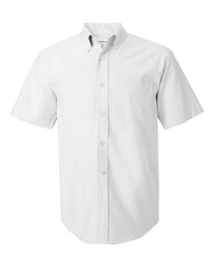FeatherLite - Short Sleeve Oxford Shirt Tall Sizes - 6231 White