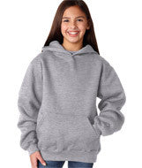 2254 Badger Youth Hooded Sweatshirt Oxford (60/40)