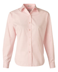 FeatherLite - Ladies' Long Sleeve Stain Resistant Tapered Twill Shirt - 5283 Soft_pink