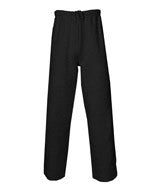 2277 Badger Youth Athletic Fleece Side Pocket Hem Leg Sweat Pant Black