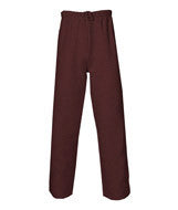 2277 Badger Youth Athletic Fleece Side Pocket Hem Leg Sweat Pant Maroon