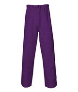 2277 Badger Youth Athletic Fleece Side Pocket Hem Leg Sweat Pant Purple