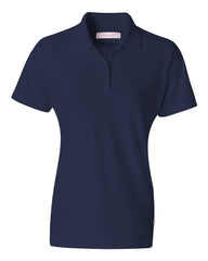 FeatherLite - Ladies' Short Sleeve Platinum Pique Sport Shirt - 5330 Nantucket_navy