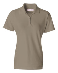 FeatherLite - Ladies' Short Sleeve Platinum Pique Sport Shirt - 5330 Sandalwood